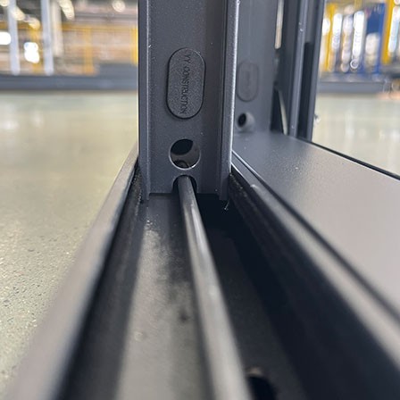 Thermal Break aluminum horizontal sliding windows